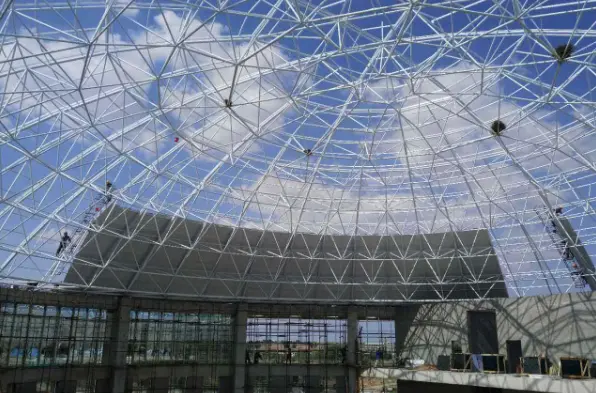 新民仓库网架罩棚加工